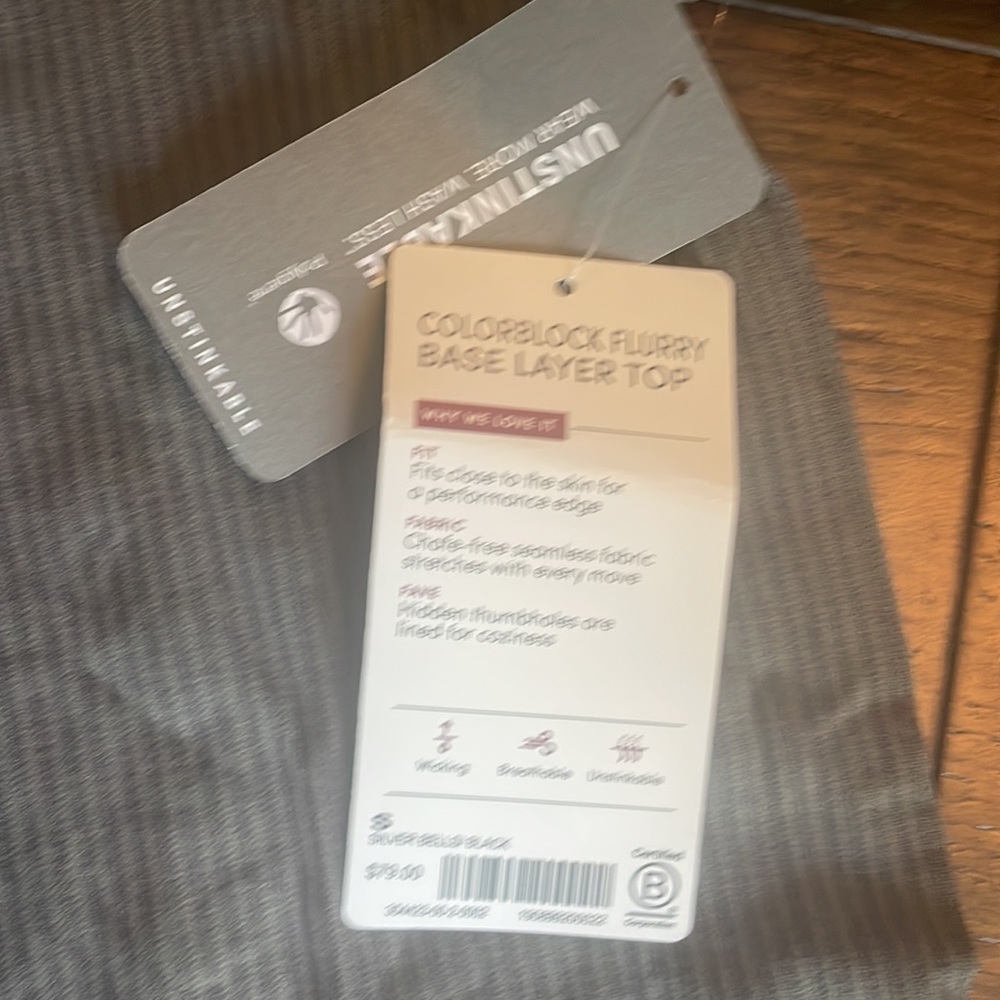 Athleta Colorblock Base Layer Top - Picture 2 of 2